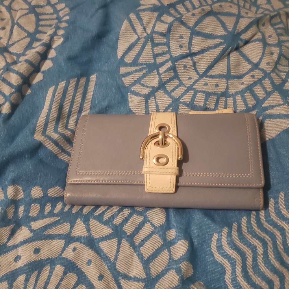 Leather Coach Wallet